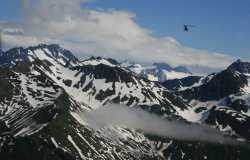 Mountains north of Juneau