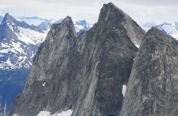 Mountains north of Juneau