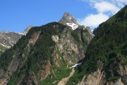 Mountains north of Juneau