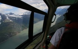 Lynn Canal from Helicopter