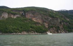 Waterfall on Lynn Canal