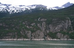 Waterfall on Lynn Canal