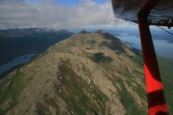 Flying Above Lake Clark National Park