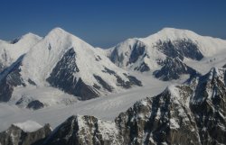 Mountains around Mt. McKinley