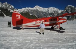 Me at Sheldon Amphitheater under Mt. McKinley