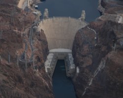 Hoover Dam on the Nevada/Arizona border