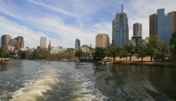 Skyline from Yarra River