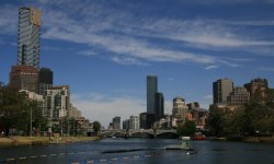 Skyline from Yarra River