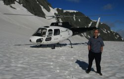 me on top of Fox Glacier