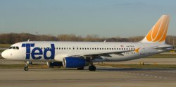 United for Ted A320 operating as flight #1675