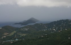 U.S. Virgin Islands from Mountain Top