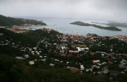 The capitol city of Charlotte Amalie