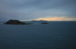 Sailing away from St. Thomas