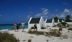 Slave Huts on Bonaire's Southwest coast