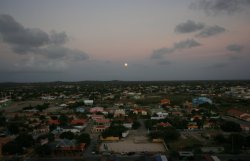 Bonaire just after sunset