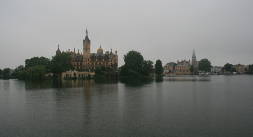 Schwerin Castle in Schwerin, Germany