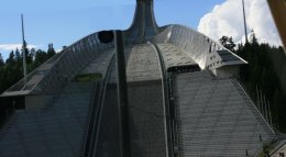 Holmenkollen Ski Jump in Oslo, Norway