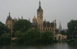 Schwerin Castle in Schwerin, Germany