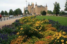 Schwerin Castle in Schwerin, Germany