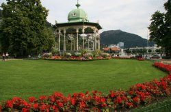 Gazebo in Edvard Grieg Park