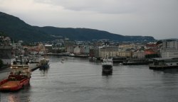 Vagen Harbor in Bergen, Norway