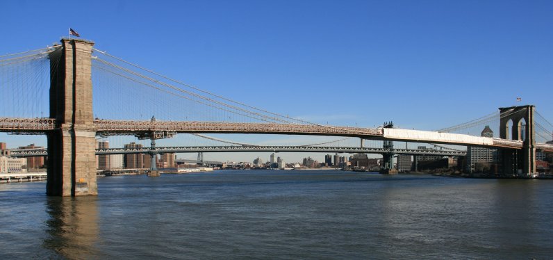 Brooklyn seen from the Statten Island Ferry