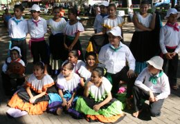 Local children of Esparza, Costa Rica