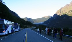 Argentina Highway #3 in the Andes Mountains