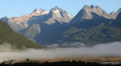 Andes Mountains in southern Argentina