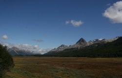 Andes Mountains in southern Argentina