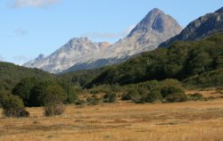 Andes Mountains in southern Argentina