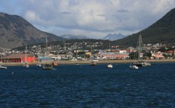 Ushuaia, Argentina harbour