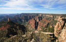 Point Imperial along North Rim of Grand Canyon