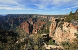 Point Imperial along North Rim of Grand Canyon