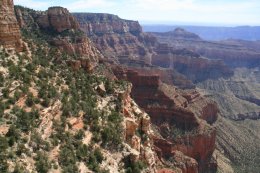 View from North Rim of the Grand Canyon