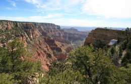 Angel's Window along North Rim of Grand Canyon