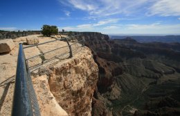 View from the top of Angel's Window along North Rim of Grand Canyon