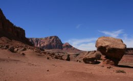 Balanced Rock at Lee's Ferry in the Glen Canyon National Recreation Area