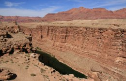 Navajo Bridge crossing Marble Canyon