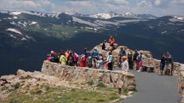 Forest Canyon Overlook in Rocky Mountain National Park